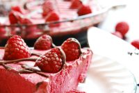 Wholesome Vegan Raspberry Ice Pie
