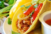 Top 8 Allergen Free Slow Cooker Salsa Chicken Tacos