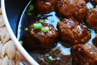 Top Allergen Free Quinoa Teriyaki Skillet Meatballs