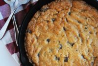 The Perfect Gluten Free Vegan Nut Free Skillet Cookie