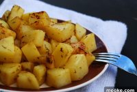 Gluten Free Major Allergen Friendly Greek Roasted Potatoes Vegan Option