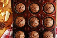 Delicious Double Chocolate Banana Muffins Vegan Gluten Free and Top 8 Allergy Free