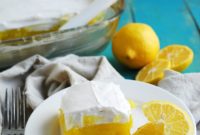 Velvety Vegan Lemon Dream Bars