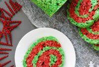 Christmas Rice Krispie Roll For Everyone