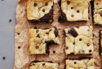 Gluten-Free Vegan Chocolate Chip Brookie Bars