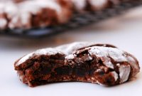 Gluten-Free Vegan Christmas Chocolate Peppermint Crinkle Cookies