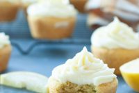Easy 3-Ingredient Vegan Gluten-Free Lemon Cupcakes with Lemon ‘Cream Cheese’ Frosting