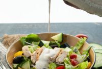 Vibrant Vegan Greek Salad and Cool Tzatziki