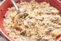 Instant Pot Mushroom Rice: Deliciously Gluten and Dairy Free