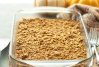 Spiced Vegan Pumpkin Oat Bake