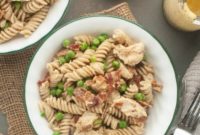 The Ultimate Gluten-Free and Dairy-Free Bacon, Pea, and Lemon Pasta Salad