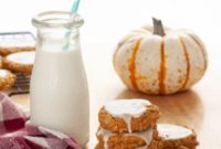 Frosted Vegan Gluten-Free Pumpkin Oatmeal Delights