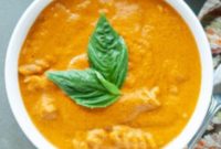 Creamy Vegan Tomato Basil Soup