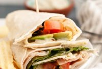 Gluten Dairy Egg Free Turkey Bacon Ranch Wraps