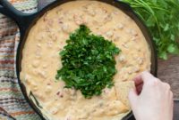 Creamy Dairy-Free Sausage Queso