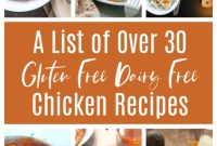 30+ Mouthwatering Gluten-Free Dairy-Free Chicken Dishes