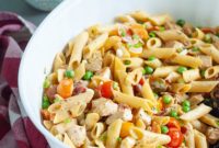 Gluten-Free Chicken Bacon Ranch Pasta Salad