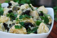 Zesty One-Pot Gluten-Free Green Chili Chicken with Rice