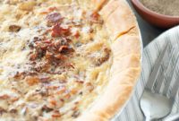 Gluten Free Dairy Free Bacon and Onion Quiche Step by Step Video