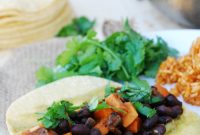 Vibrant Gluten-Free and Vegan Sweet Potato Black Bean and Lime Tacos