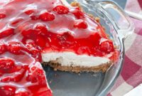 Indulgent No-Bake Cherry Cheesecake Dairy-Free and Gluten-Free