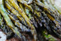 Roasted Garlic Balsamic Asparagus Top 8 Allergen Free and Vegan Delight