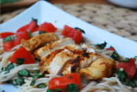 Bruschetta Chicken Pasta Top 8 Allergen Free