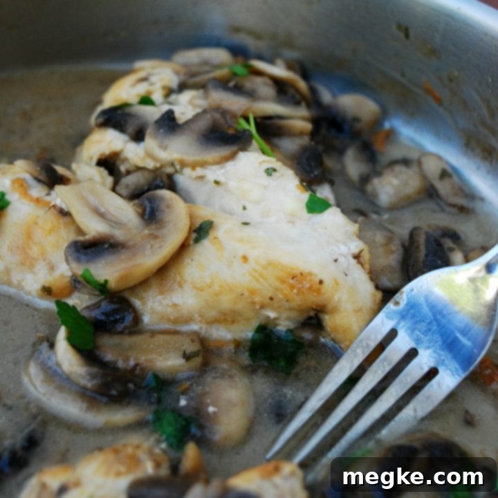 Speedy Chicken and Mushroom Marsala 4 30-Minute Dairy-Free Chicken & Mushroom Marsala. An allergy-friendly, Top 8 free recipe with a rich cream sauce.