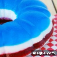 Stars and Stripes Jello Bundt Allergen Friendly 5 Patriotic Jello Bundt Cake (GF, DF, Egg, Peanut, Tree nut Free) Recipe by AllergyAwesomeness.com