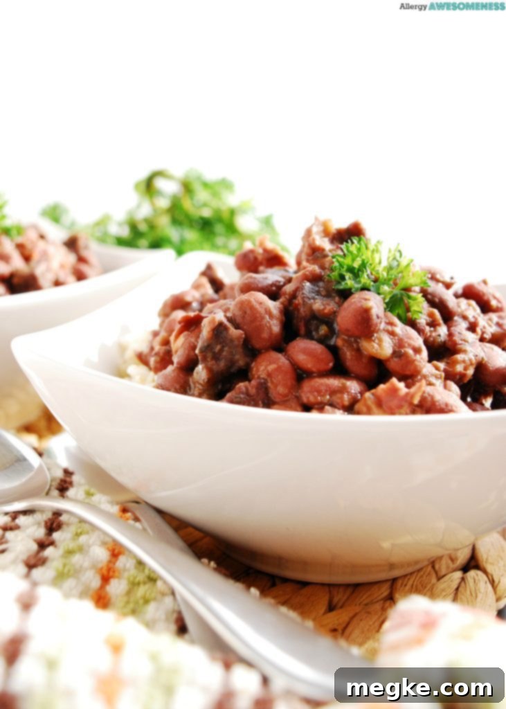 Delicious and easy Instant Pot Red Beans and Rice by AllergyAwesomeness