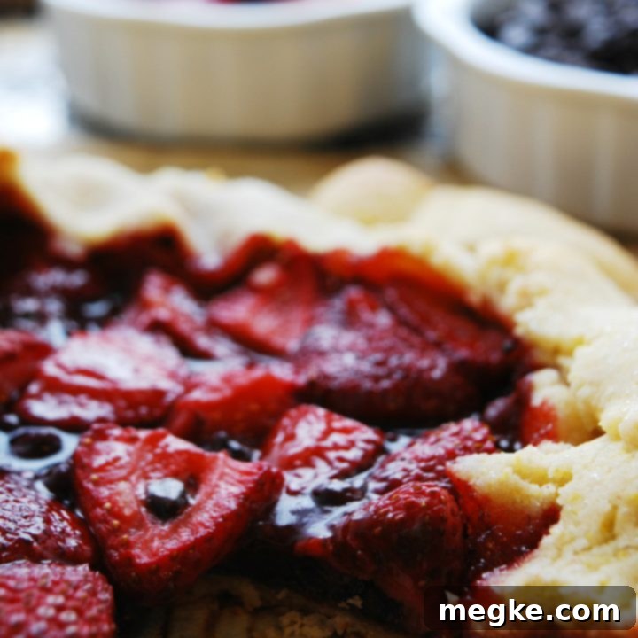 Allergy Friendly Vegan Strawberry Chocolate Galette 6 Strawberry Chocolate Galette (Gluten, dairy, egg, soy, peanut and tree nut free; top 8 free; vegan) Dessert recipe by AllergyAwesomeness.com