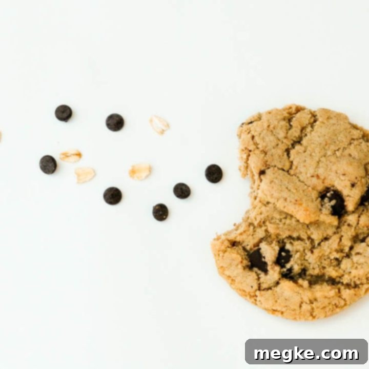 Delicious Gluten, Dairy and Egg-free Oatmeal Chocolate Chip Cookies 4 The best oatmeal chocolate chip cookies for food allergies