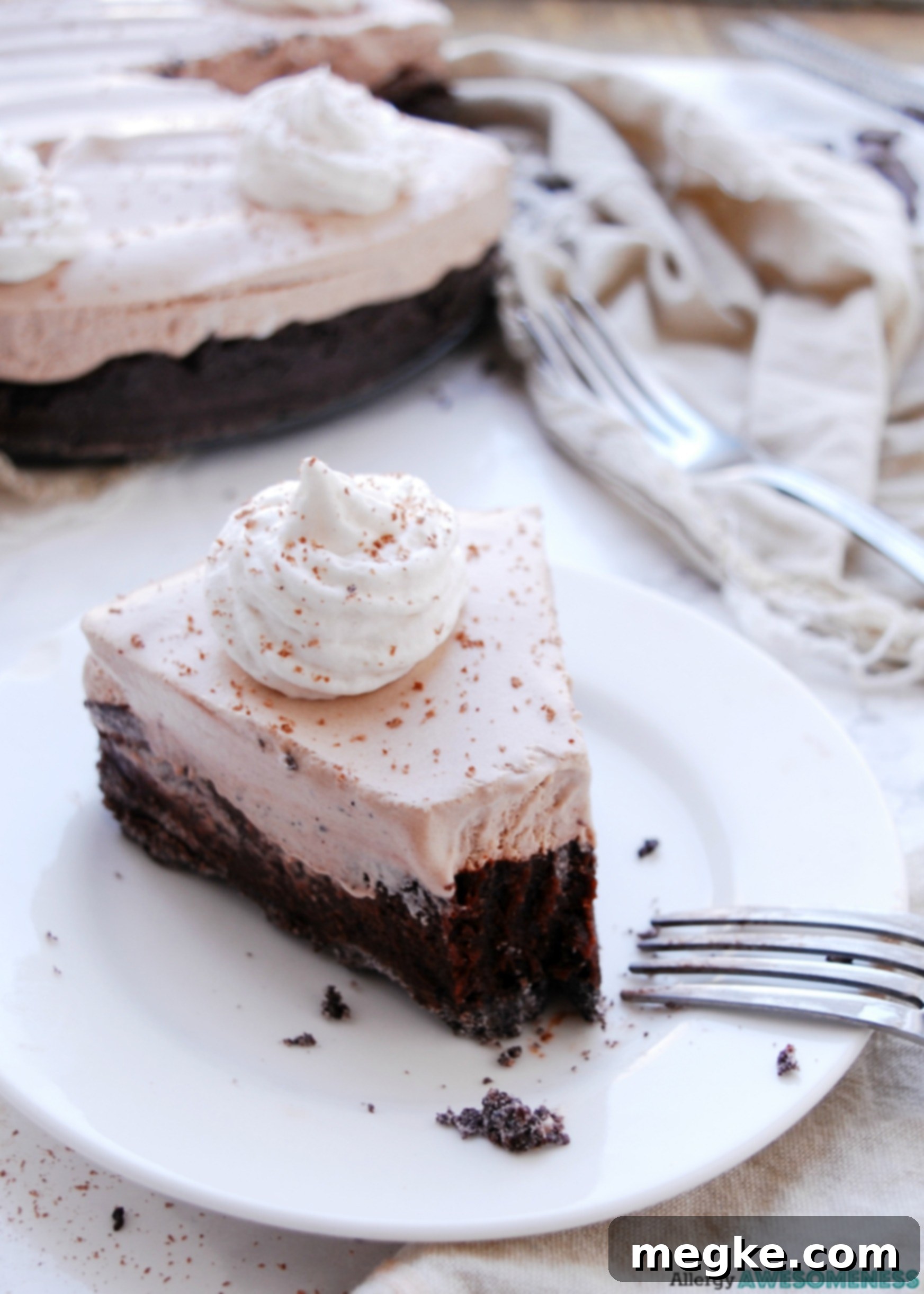 Indulgent Triple Chocolate Pie: Vegan, Gluten-Free, and Nut-Free 7 chocolate pie for food allergies