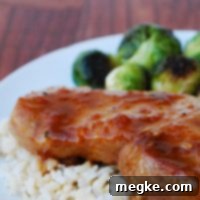 Golden Apricot Ginger Pork Chops 3 Apricot Ginger Glazed Pork Chops (GF, DF, Egg Free, Soy Free, Peanut/Nut Free)