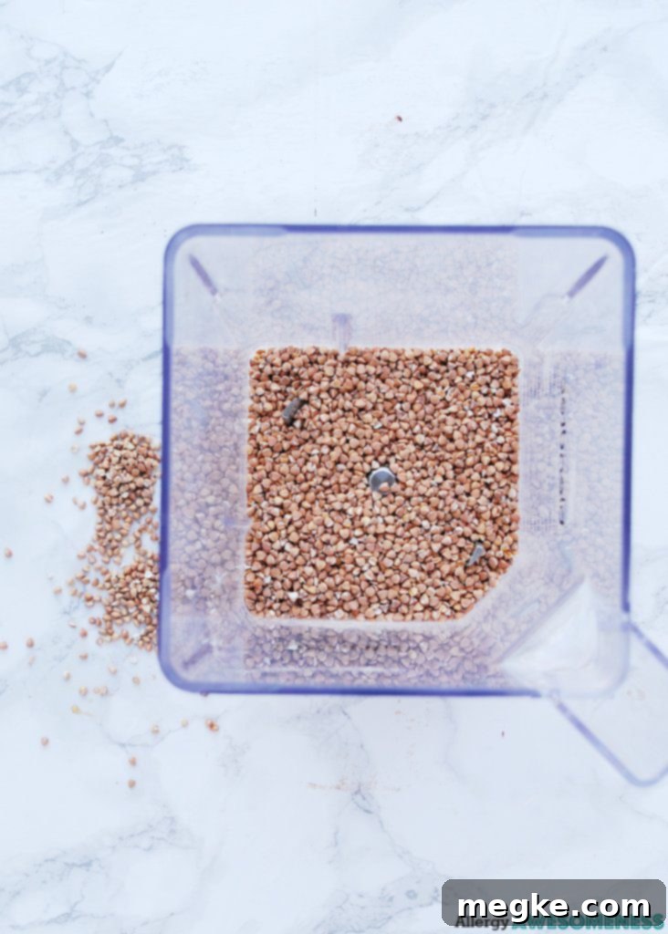 ground buckwheat