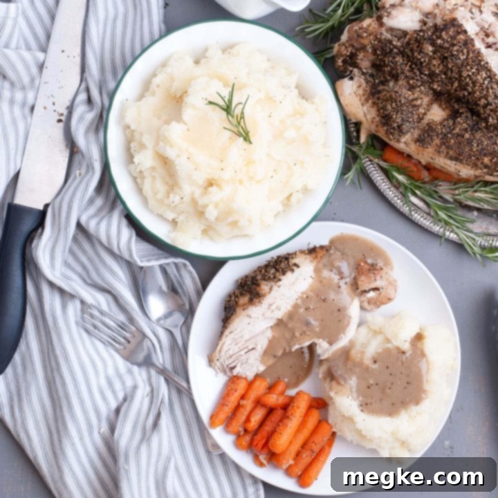 Perfectly Creamy Vegan Mashed Potatoes 4 How to make creamy dairy-free garlic parsley mashed potatoes