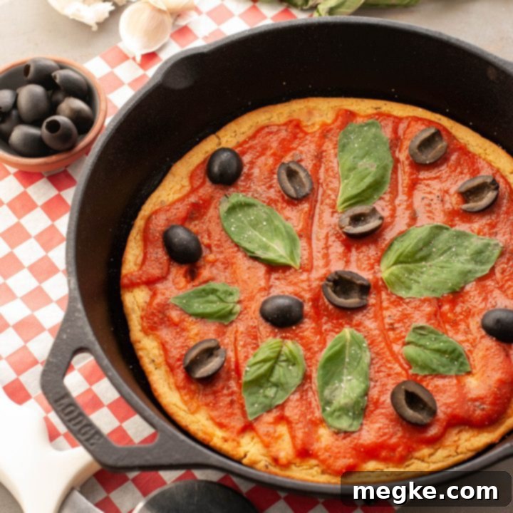 Vegan Socca Skillet Pizza Grain Free and Gluten Free 5 grain-free-pizza-crust-recipe-socca