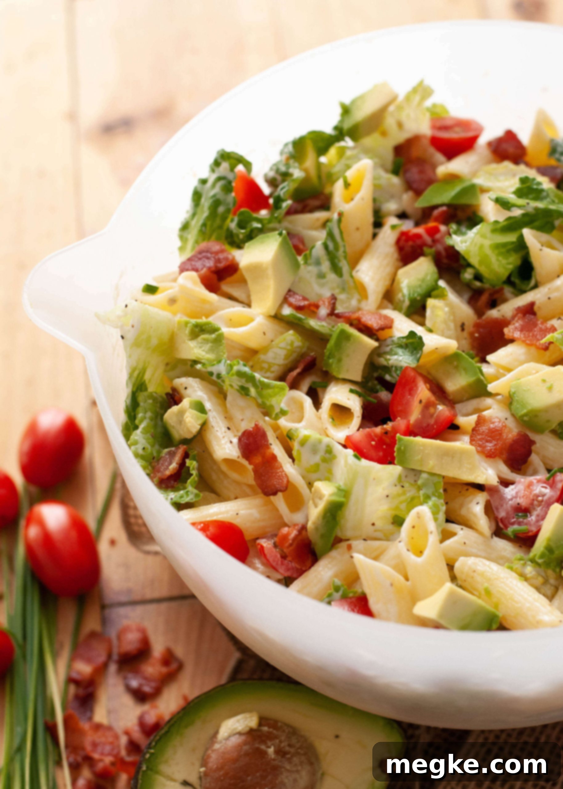 Gluten Free Dairy Free Avocado BLT Pasta Salad 6 gluten-free-avocado-BLT-pasta-salad