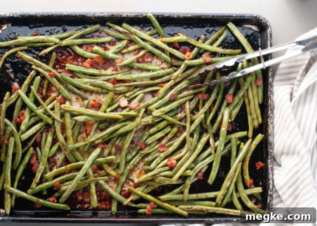Delicious gluten-free green beans, perfect for a Thanksgiving meal