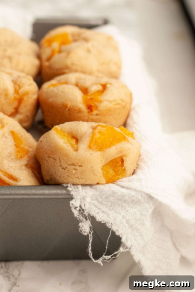 Allergy-Friendly Gluten-Free Vegan Peach Muffins 4 Egg-Free Peach Muffins for allergy sufferers