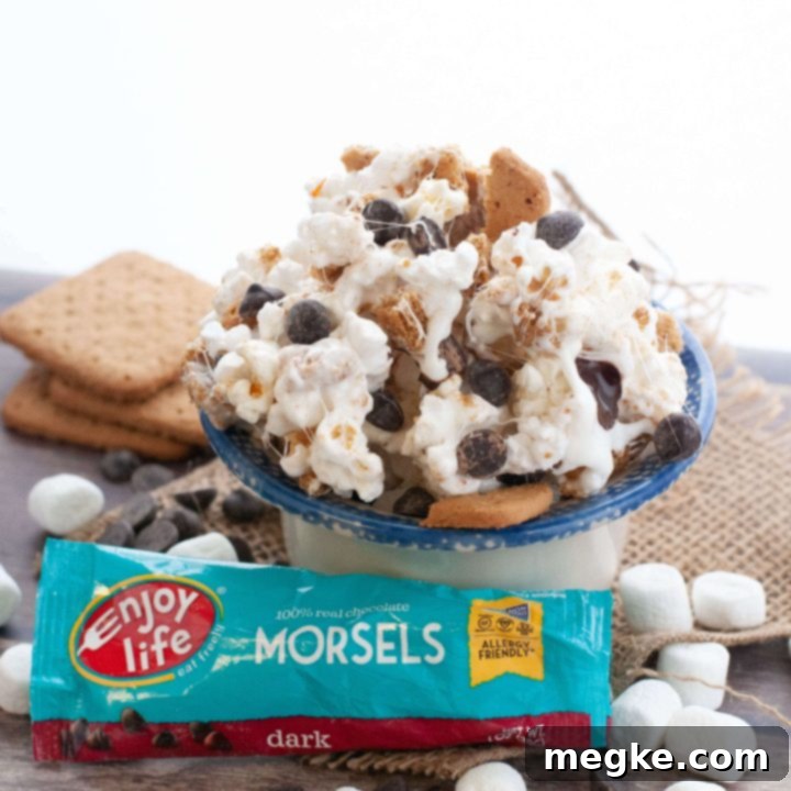 Irresistible Allergen-Free S'mores Popcorn 6 vegan-smores-popcorn-recipe