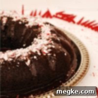 Gluten-Free Chocolate Peppermint Bundt with Peppermint Ganache, Designed for Every Diet 2 Chocolate Bundt Cake with Dark Peppermint Ganache (GF, DF, Egg, Soy, Peanut/Tree nut Free, Top 8 Free, Vegan)