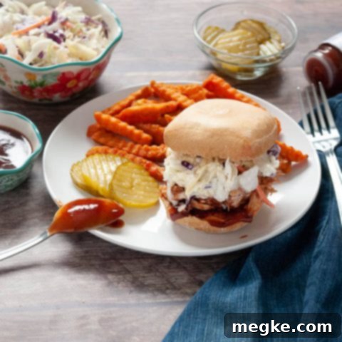Easy 4 Ingredient Instant Pot Slow Cooker Pulled BBQ Sandwich Coleslaw Gluten Dairy Egg Free 7 dairy-free-bbq-chicken-sliders