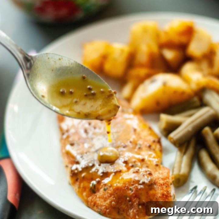 Sweet & Tangy Honey Mustard Chicken and Potato Bake (GF, DF) 6 dairy-free-baked-honey-mustard-chicken-and-potatoes