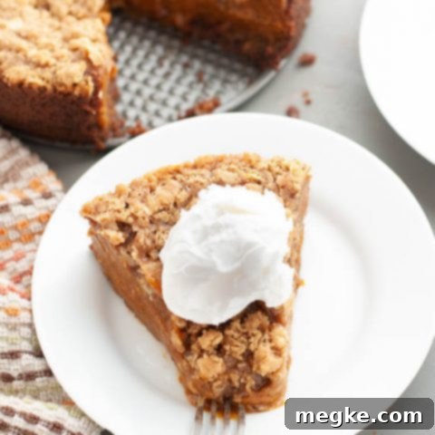 Wholesome Gluten Free Vegan Crumbly Pumpkin Pie 8 Gluten-Free Vegan Pumpkin Crumble Pie