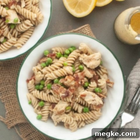 The Ultimate Gluten-Free and Dairy-Free Bacon, Pea, and Lemon Pasta Salad 6 Gluten-and-Dairy-Free-Creamy-Bacon-Pea-and-Lemon-Pasta-Salad
