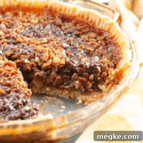 Black Bottom Oatmeal Pie The Nut Free Pecan Pie 7 faux-pecan-pie