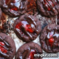 Vegan Top 8 Free Cherry Chocolate Thumbprint Cookies 5 Cherry Chocolate Thumbprint Cookies (GF, DF, Egg, Soy, Peanut, Tree nut Free, Top 8 Free, Vegan) by Allergy Awesomeness