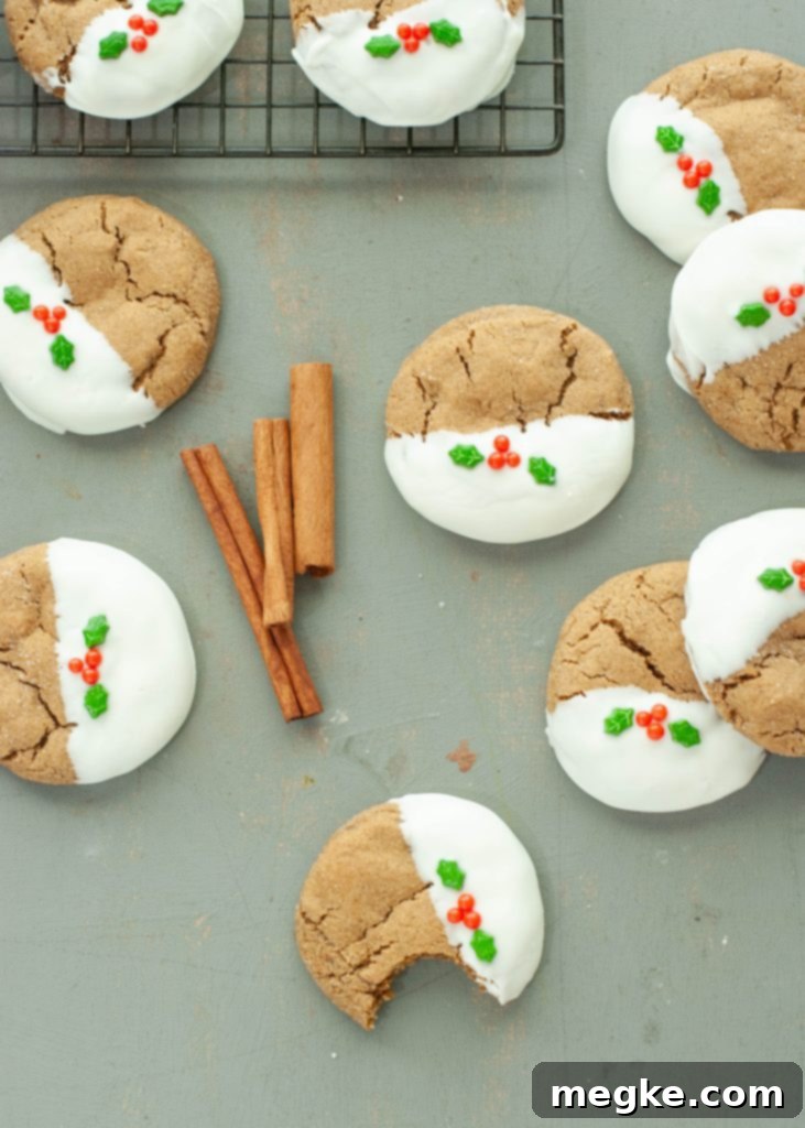 white-chocolate-dipped-gluten-free-gingerbread-cookies-shot-from-above