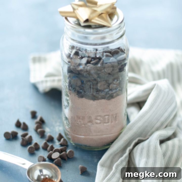 Homemade Gluten-Free Brownie Mix Dairy-Free Optional 7 Homemade Gluten-Free Brownie Mix in a jar with a box, perfect for an allergy-friendly gift.